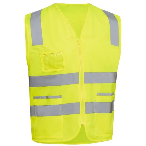 Bisley Taped Hi Vis Safety Zip Vest (BV0341T)