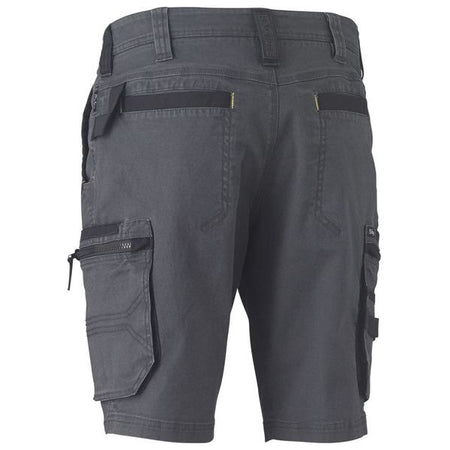 Bisley Flx & Move Stretch Utility Zip Cargo Short (BSHC1330) - Ace Workwear