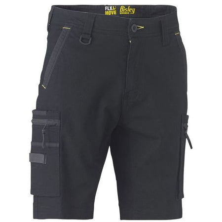 Bisley Flx & Move Stretch Utility Zip Cargo Short (BSHC1330) - Ace Workwear