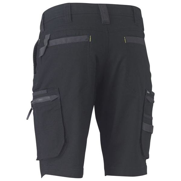 Bisley Flx & Move Stretch Utility Zip Cargo Short (BSHC1330) - Ace Workwear