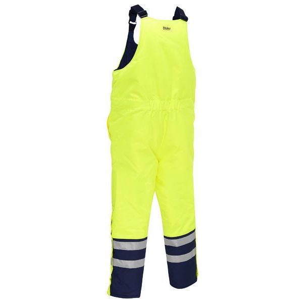 Bisley Taped Hi Vis Freezer Bib & Brace Coverall (BAB6452T) - Ace Workwear