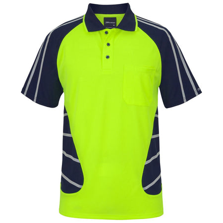 JB's Street Spider Polo With Reflective Stripes (6HSSR) - Ace Workwear