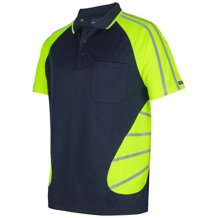 JB's Street Spider Polo With Reflective Stripes (6HSSR) - Ace Workwear