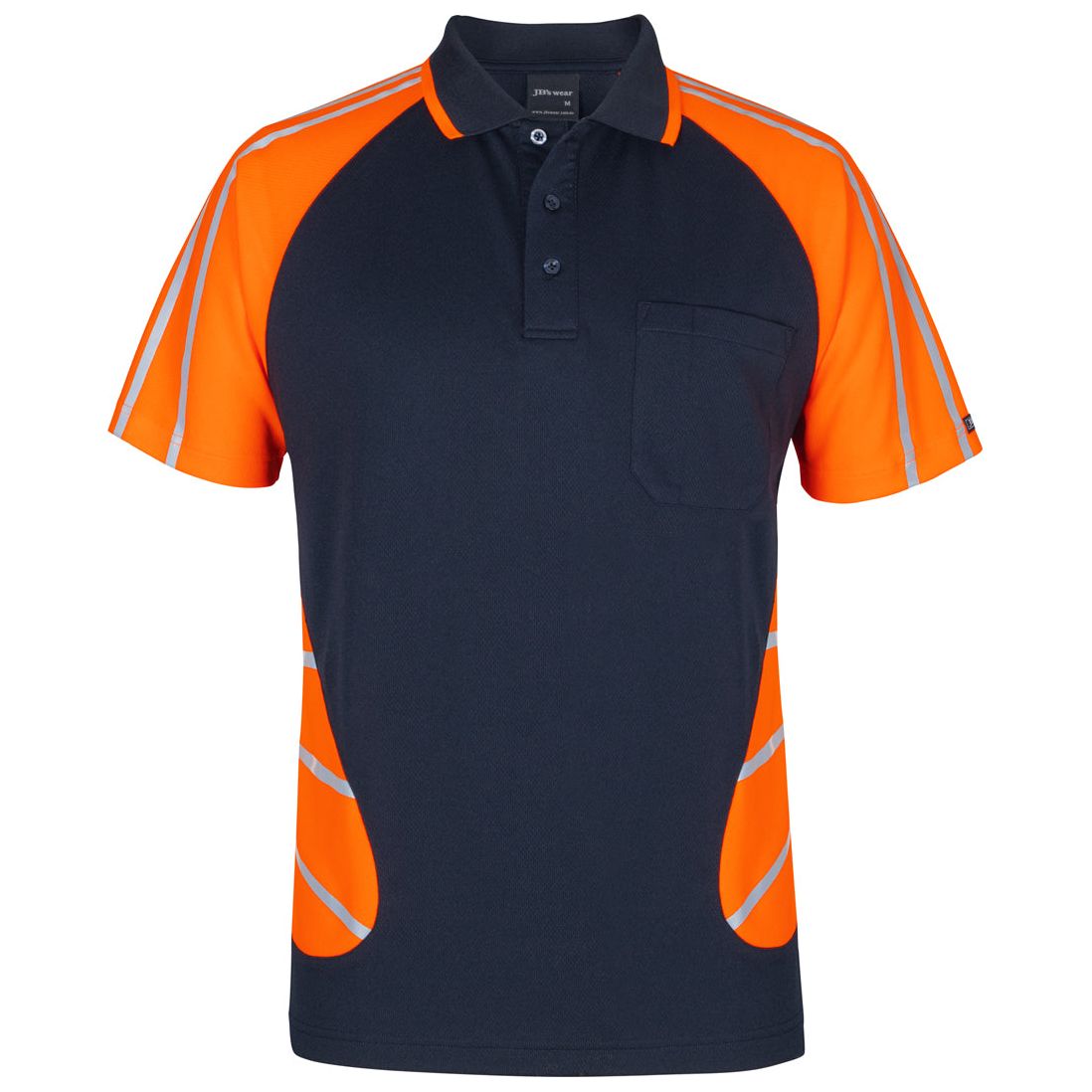 JB's Street Spider Polo With Reflective Stripes (6HSSR) - Ace Workwear