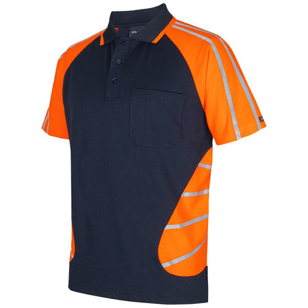 JB's Street Spider Polo With Reflective Stripes (6HSSR) - Ace Workwear