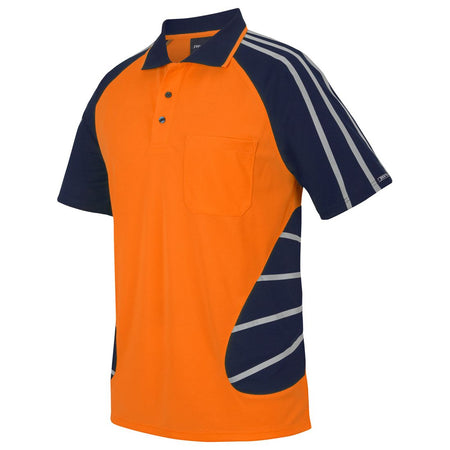 JB's Street Spider Polo With Reflective Stripes (6HSSR) - Ace Workwear