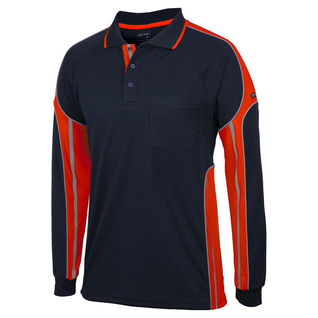 JB's L/S Street Panel Polo (6SPPL) - Ace Workwear