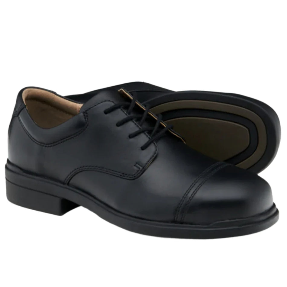 Blundstone Classic Black Leather Lace Up Dress Steel Cap Safety Shoe (785) (Pre Order) - Ace Workwear