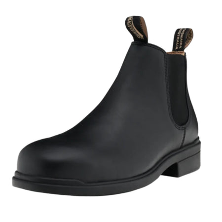 Blundstone Classic Black Leather Elastic Sided Dress Steel Cap Safety Boot (787) (Pre Order) - Ace Workwear