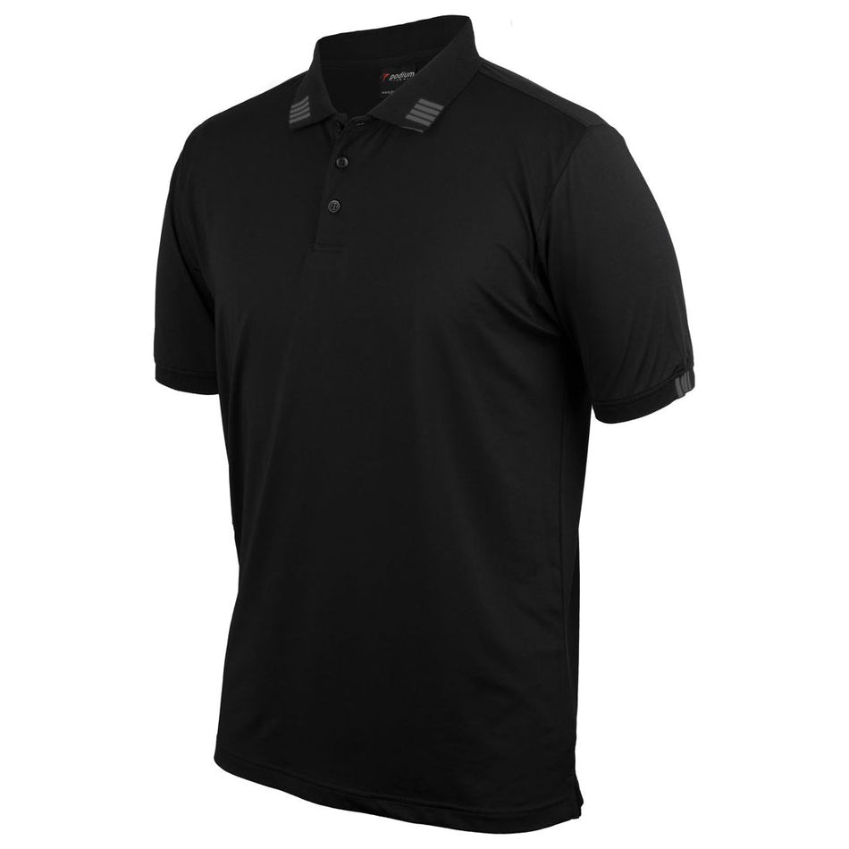 JB's Podium 4 Stripe S/S Stretch Polo (7S4P)