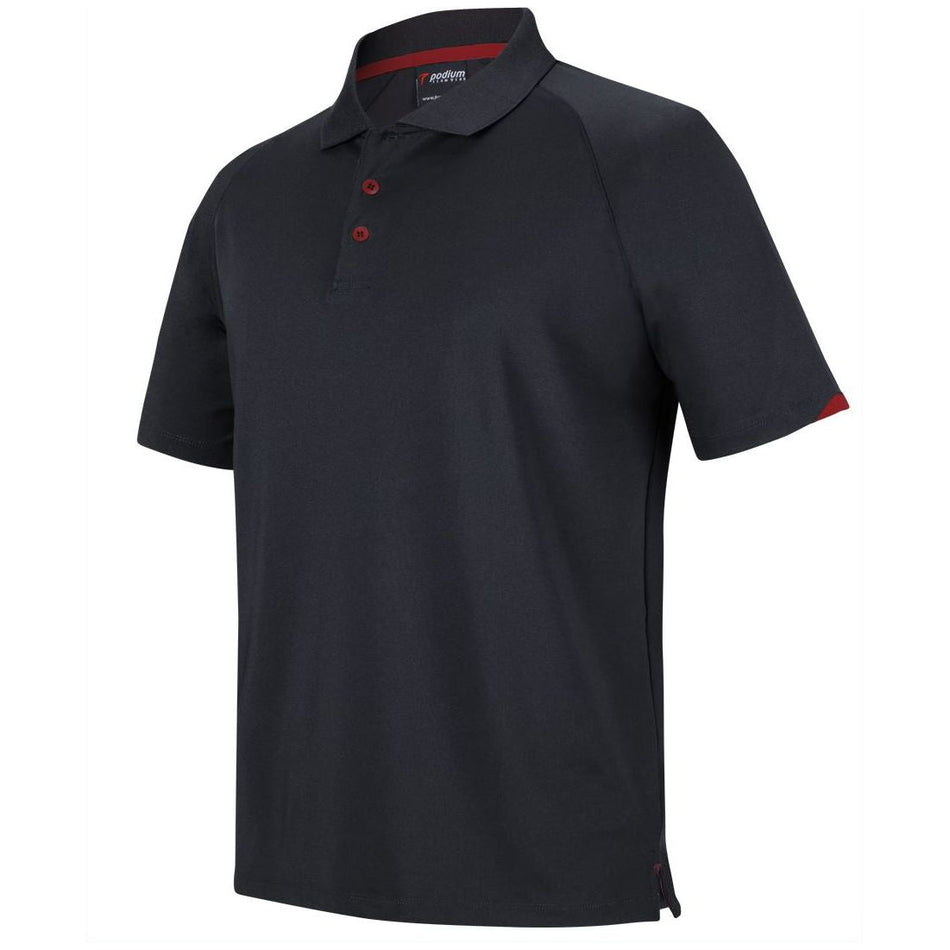 JB's Podium Contrast Stretch Polo (7STC)