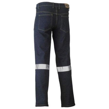 Bisley Taped Rough Rider Stretch Denim Jeans (BP6712T) - Ace Workwear