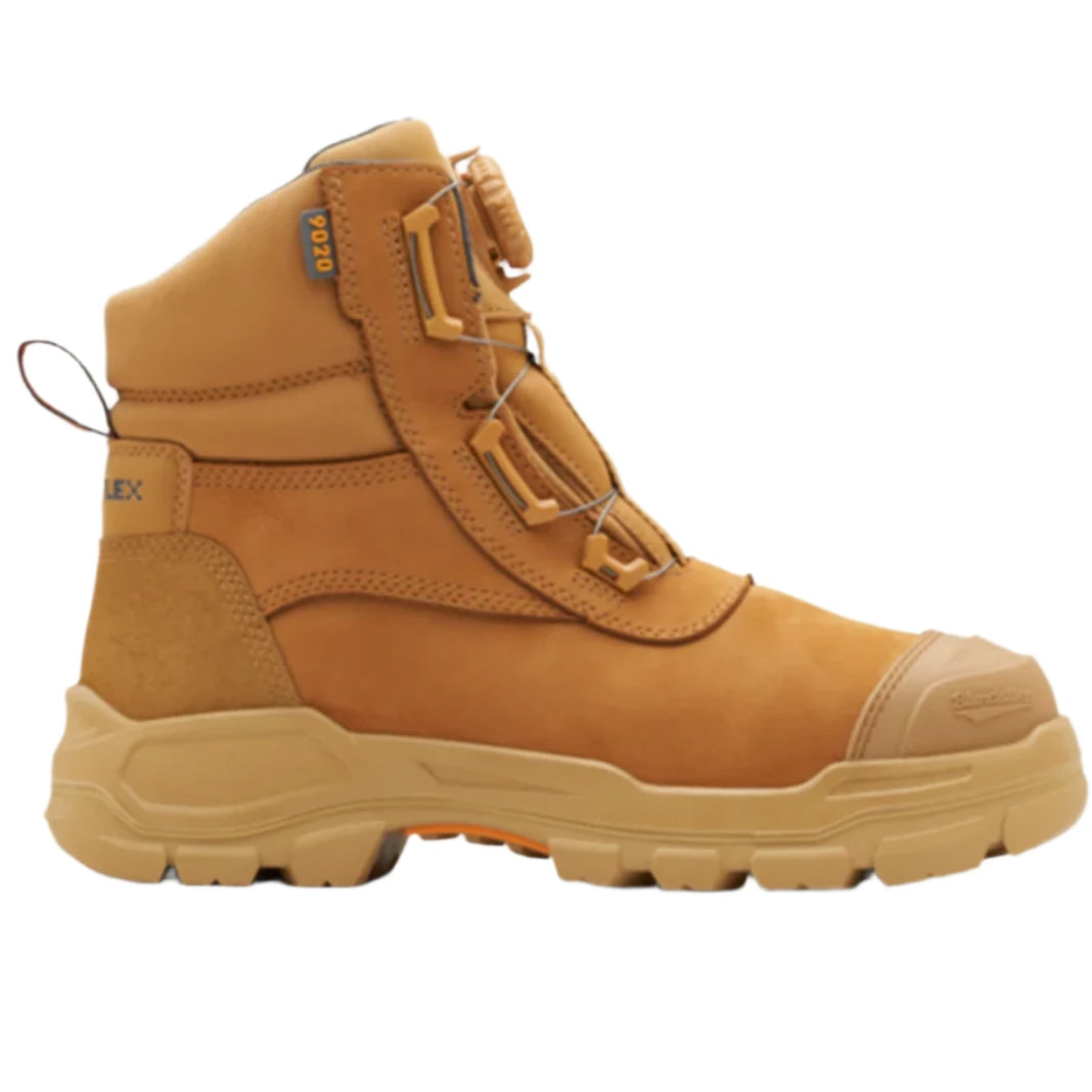 Blundstone Rotoflex Wheat Resistant Premium Nubuck 150mm Boa Lacing Steel Cap Safety Boot (9020) (Pre Order) - Ace Workwear