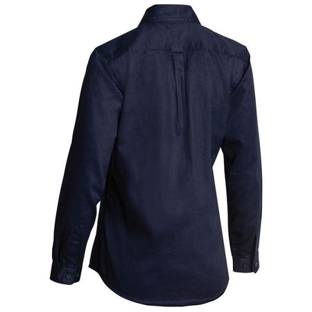 Bisley Womens Long Sleeve Drill Shirt (BL6339) - Ace Workwear