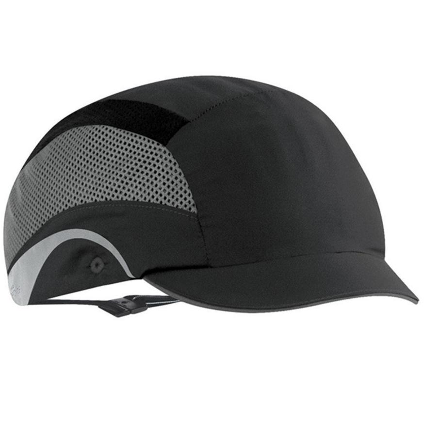 JSP Hardcap Aerolite Micro Peak Black (AAG000-001-1AN) - Ace Workwear