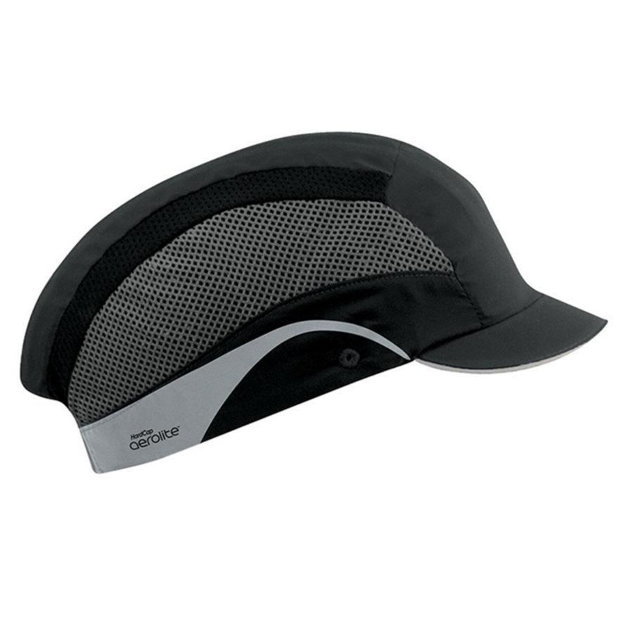 JSP Hardcap Aerolite Micro Peak Black (AAG000-001-1AN) - Ace Workwear