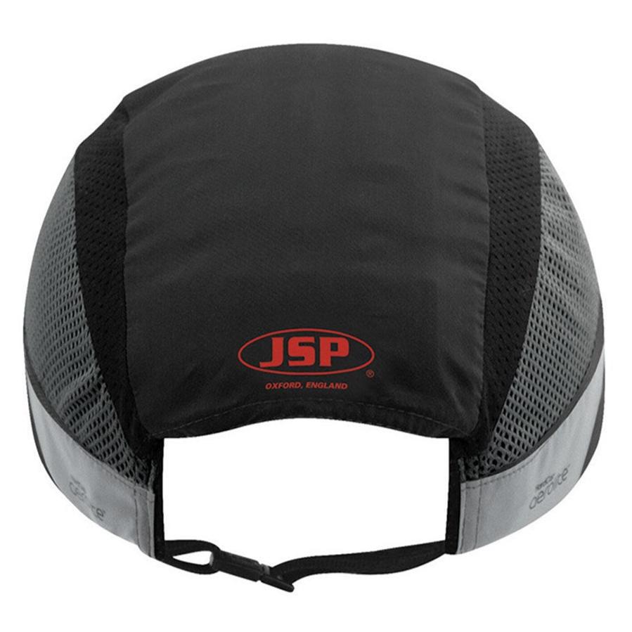 JSP Hardcap Aerolite Micro Peak Black (AAG000-001-1AN) - Ace Workwear