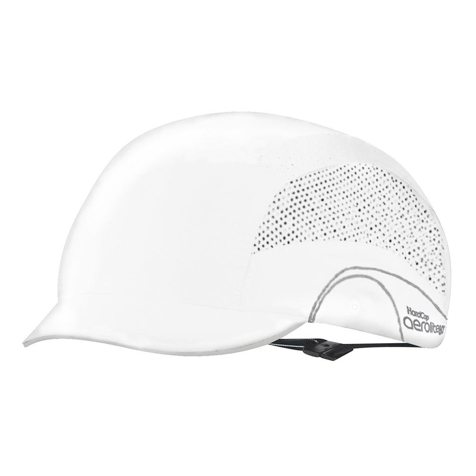 JSP Hardcap Aerolite 60° 2.5cm Peak White (AAG002-100-100) - Ace Workwear