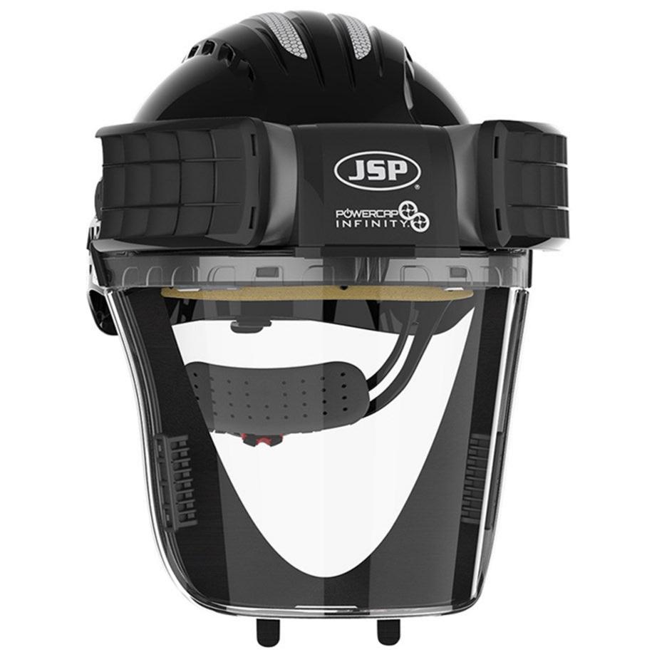 JSP Powercap Infinity PAPR Respirator With Black Helmet (CEA646-001-1AN) - Ace Workwear