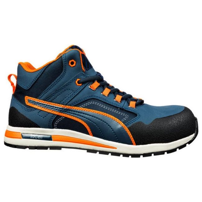 Puma Urban Range Crosstwist Mid Fibreglass Toe Lace Up Safety Shoe (633147) (Pre Order) - Ace Workwear