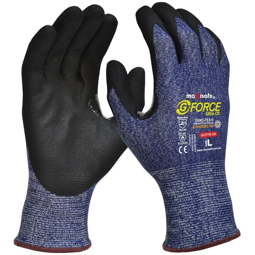 Maxisafe G-Force Ultra C5 Cut Resistant Glove (Carton of 120 Pairs) (GCF178) - Ace Workwear