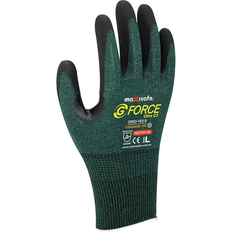 Maxisafe G-Force Ultra C3 Cut Resistant Glove (Carton of 120 Pairs) (GCT177) - Ace Workwear