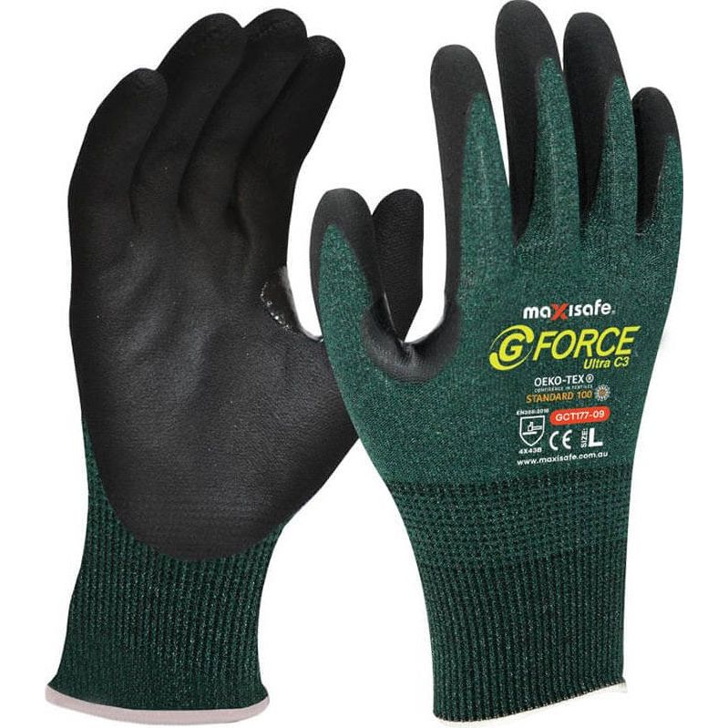 Maxisafe G-Force Ultra C3 Cut Resistant Glove (Carton of 120 Pairs) (GCT177) - Ace Workwear