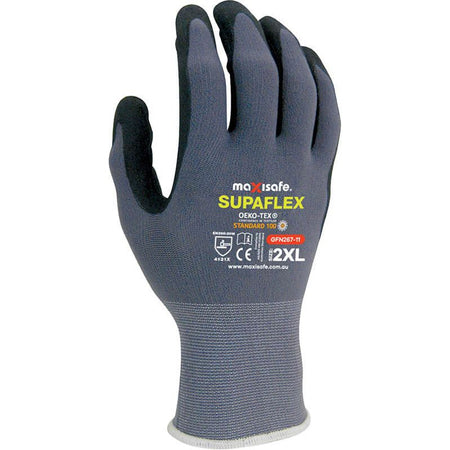 Maxisafe Supaflex Glove with Micro-Foam Coating (Carton of 120 Pairs) (GFN267) - Ace Workwear