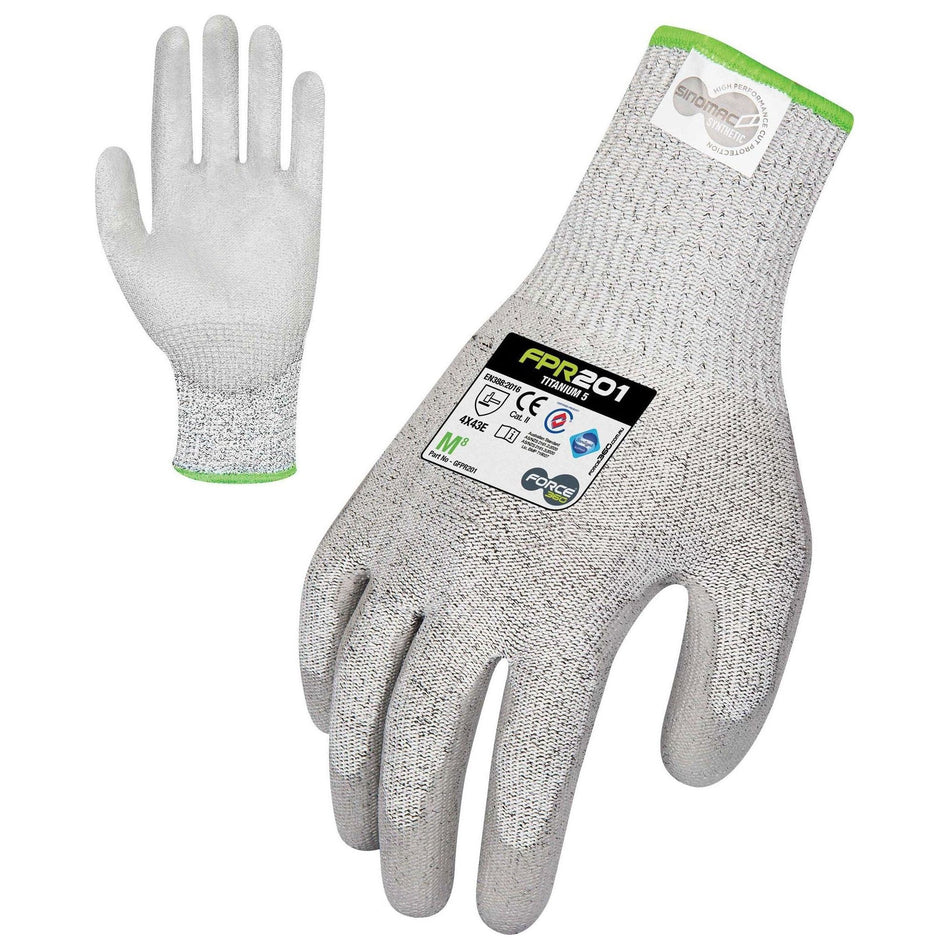 Force 360 Titanium 5 Cut Synthetics Gloves (Carton of 144 Pairs) (GFPR201) - Ace Workwear