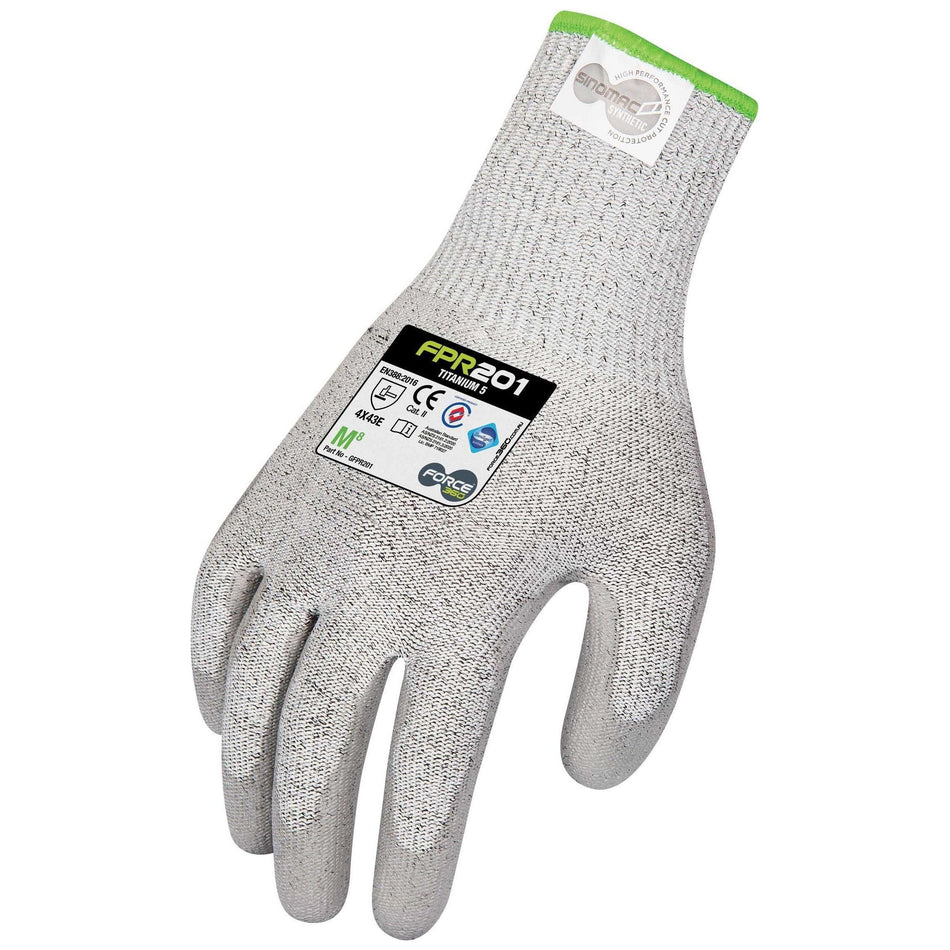 Force 360 Titanium 5 Cut Synthetics Gloves (Carton of 144 Pairs) (GFPR201) - Ace Workwear