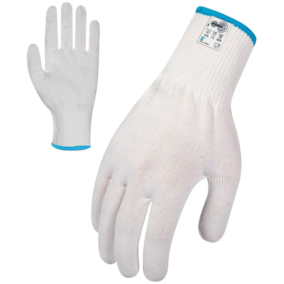 Force 360 Food Grade Cut Resistant White Synthetics Glove (Carton of 144 Pairs) (GFPR203) - Ace Workwear