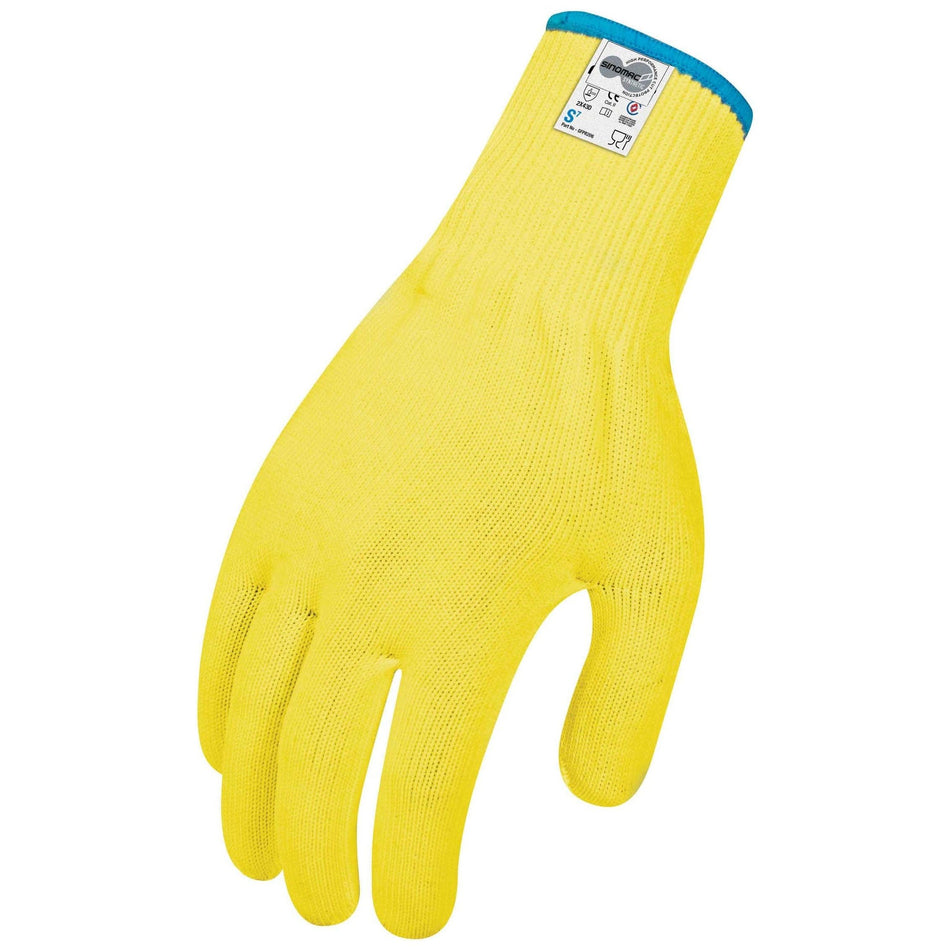 Force 360 Food Grade Cut Resistant Hi Vis Yellow Synthetics Gloves (Carton of 144 Pairs) (GFPR206) - Ace Workwear