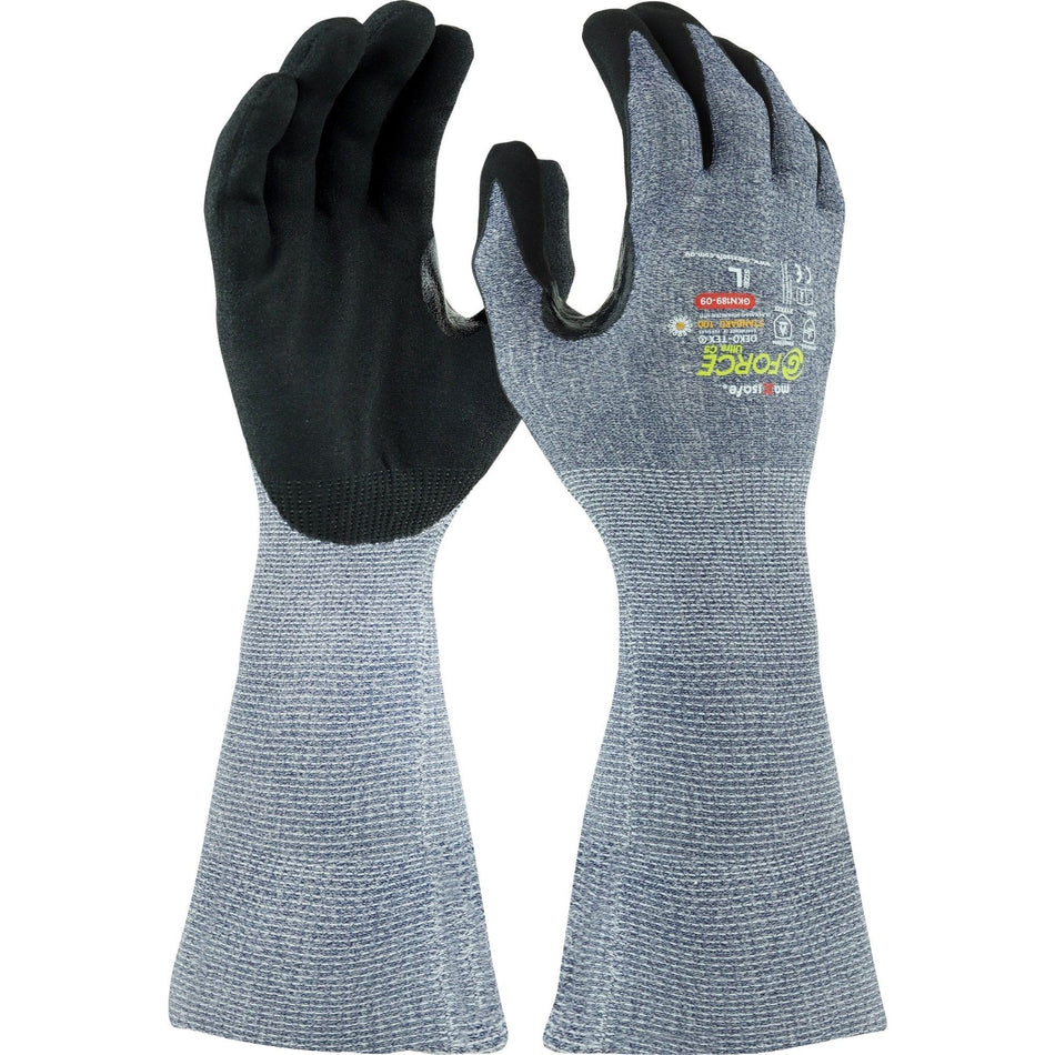 Maxisafe G-Force Extra Long Cut D Glove Pack of 12 (GKN189) - Ace Workwear