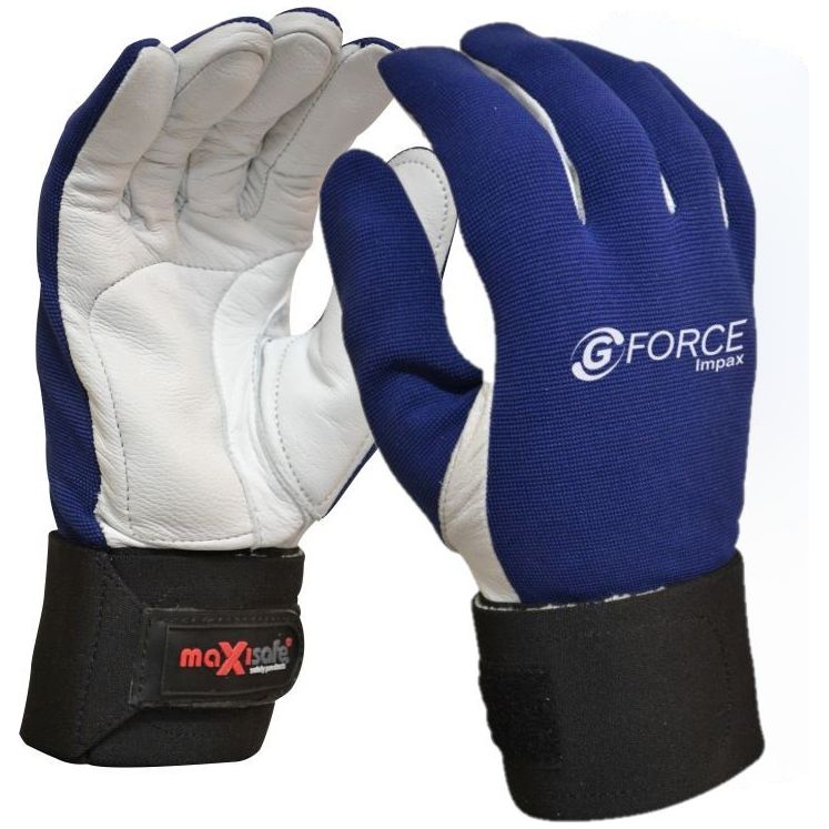 Maxisafe G-Force Impax Anti-Vibration Mechanics Glove (Carton of 60) (GMG293) - Ace Workwear