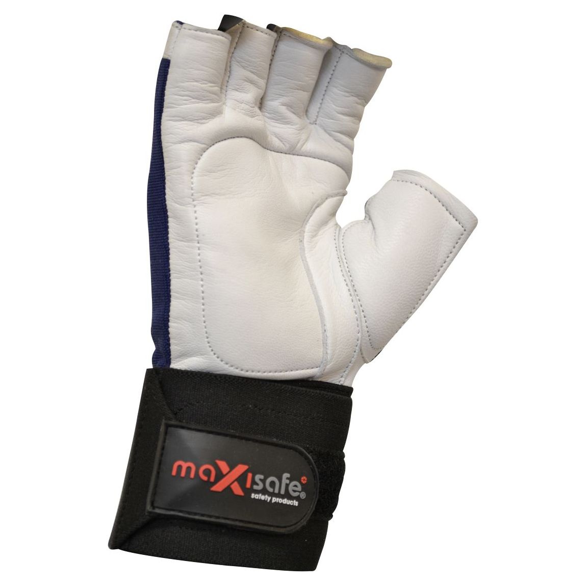 Maxisafe G-Force Fingerless Anti-Vibration Mechanics Gloves (Carton of 120) (GMG294) - Ace Workwear