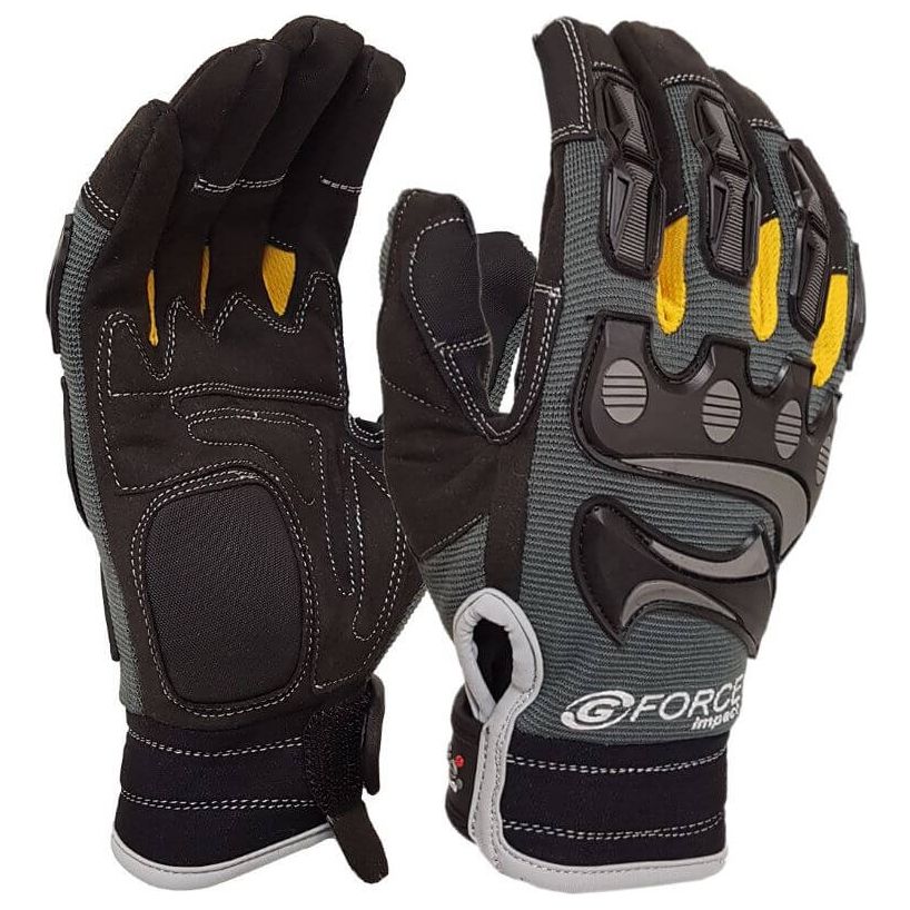 Maxisafe G-Force Impact Mechanics Heavy Duty Gel Glove (Carton of 120) (GMH157) - Ace Workwear