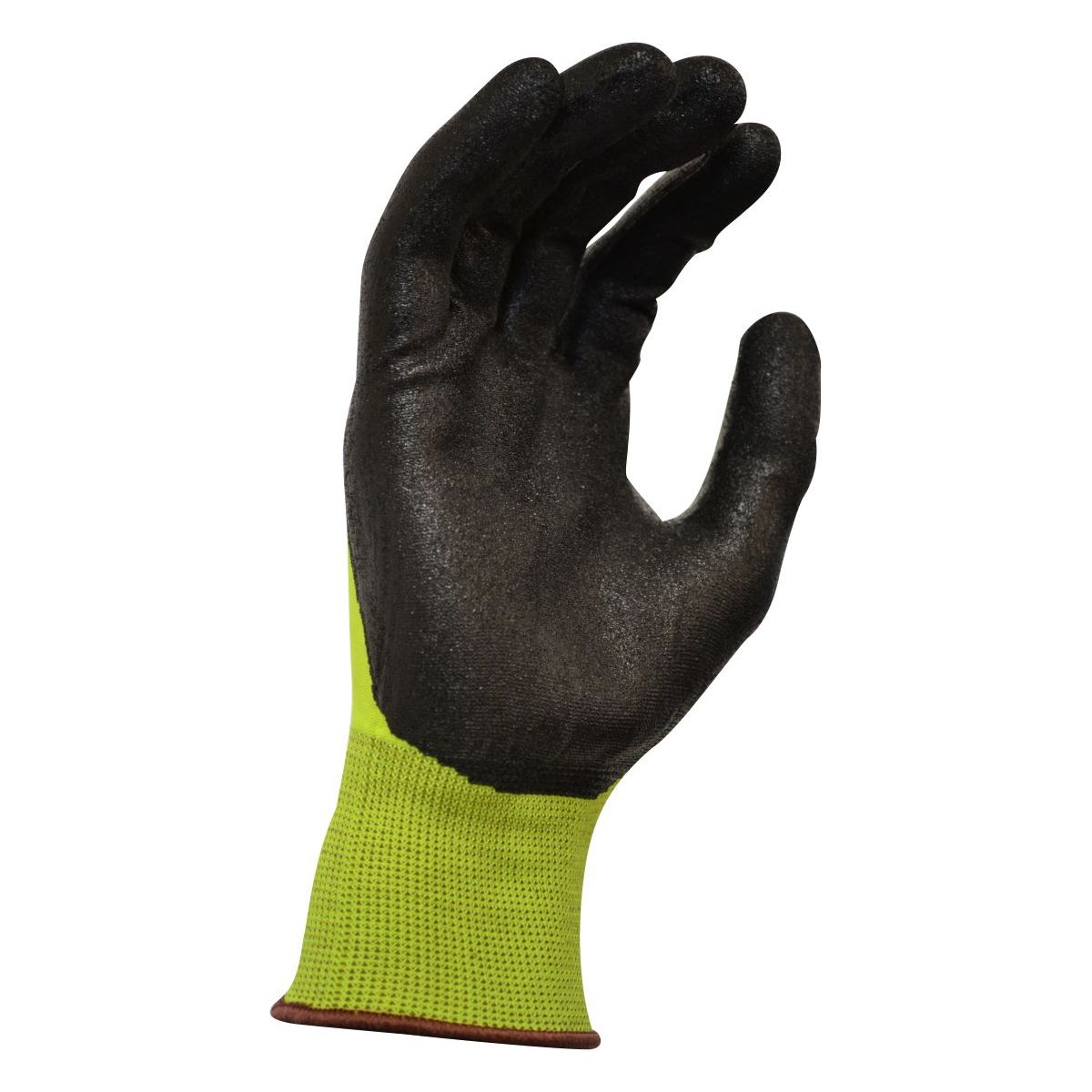 Maxisafe Black Knight Gripmaster Hi-Vis Glove (Carton of 120) (GNH292) - Ace Workwear