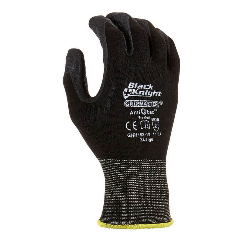 Maxisafe Black Knight Gripmasteer Coated Glove (Carton of 120) (GNN192)