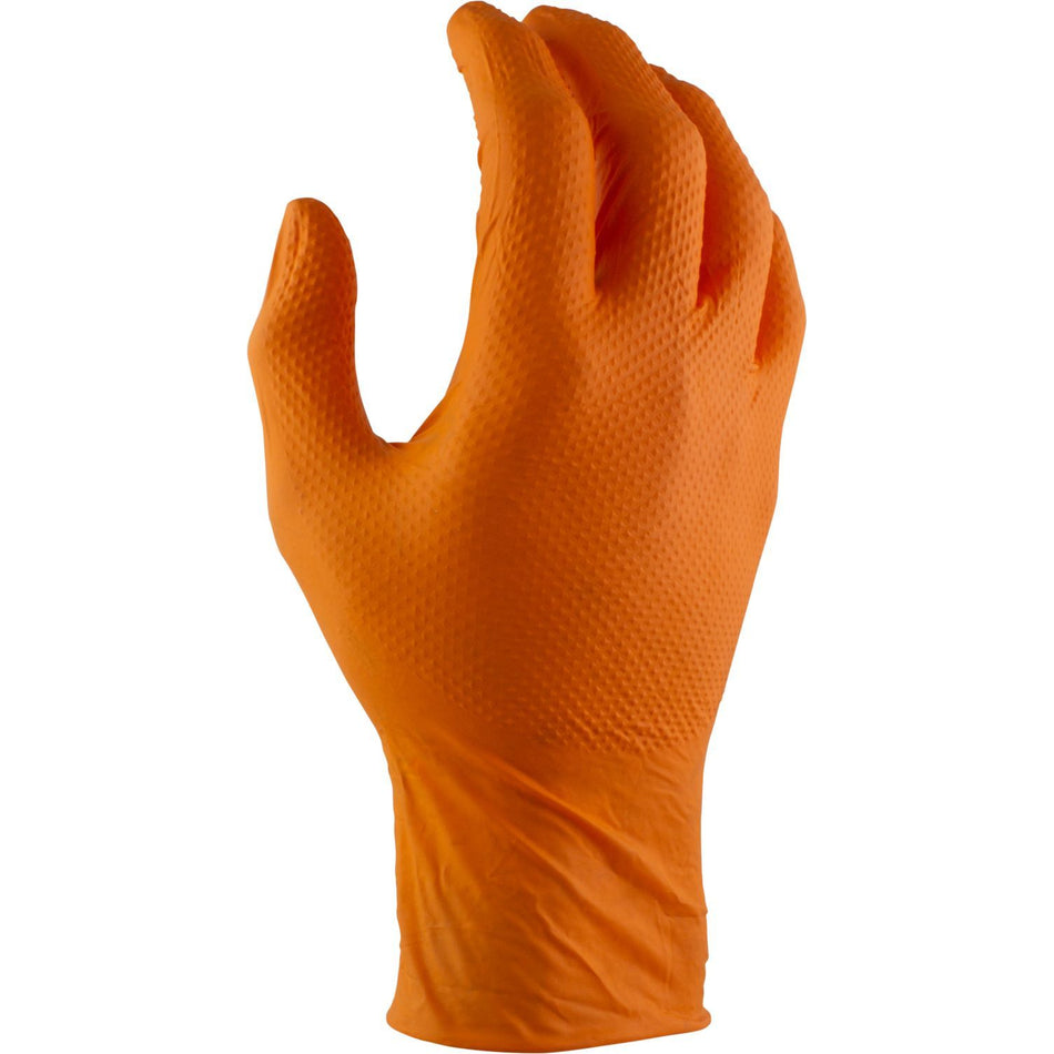 Maxisafe Orange Shield Heavy Duty Nitrile with Diamond Grip (Carton of 10) (GNO208)