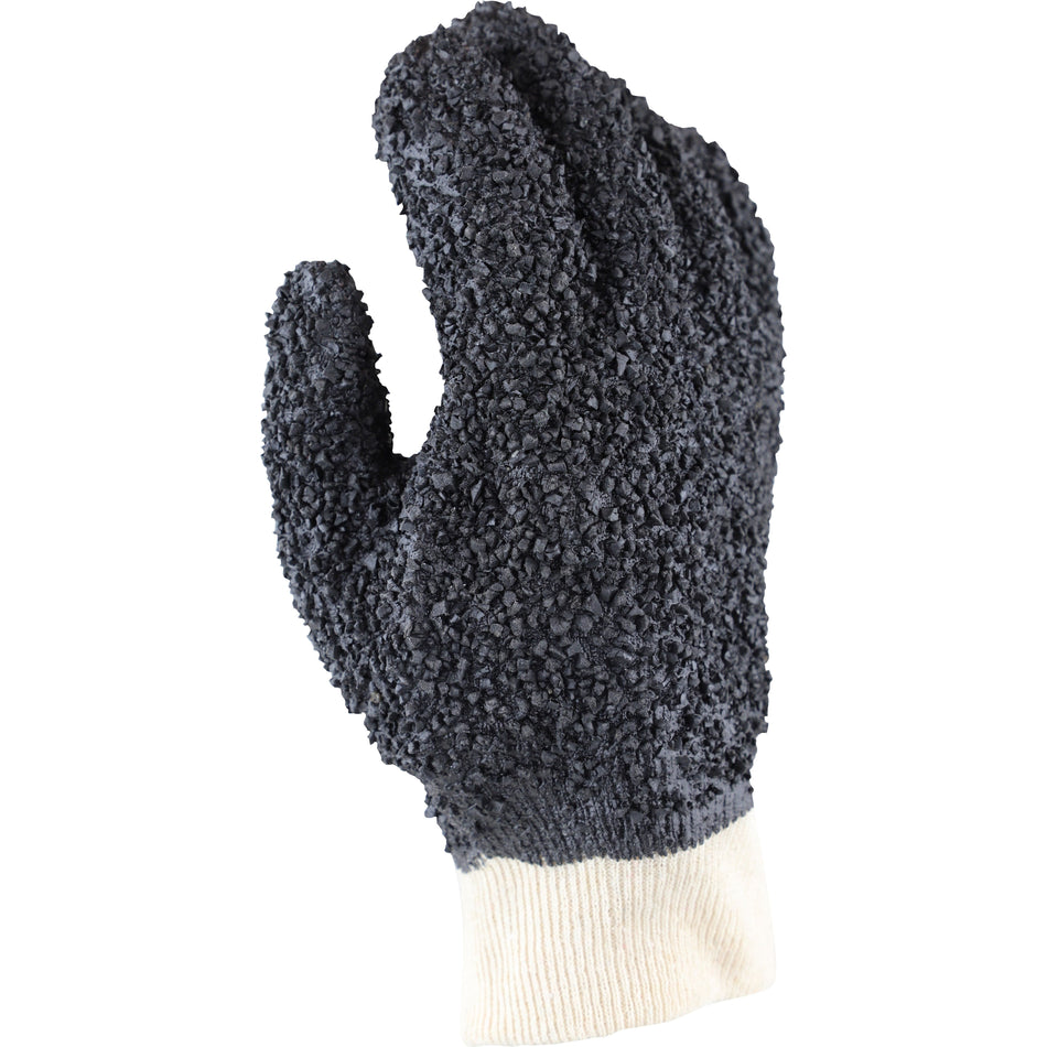 Maxisafe 'Grizzly' Black PVC Debudding Glove (Carton Of 60) (GPB126) - Ace Workwear