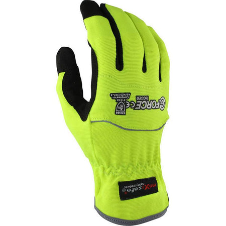 Maxisafe G-Force Hivis Synthetic Riggers Glove (Carton of 120 Pairs) (GRS255) - Ace Workwear