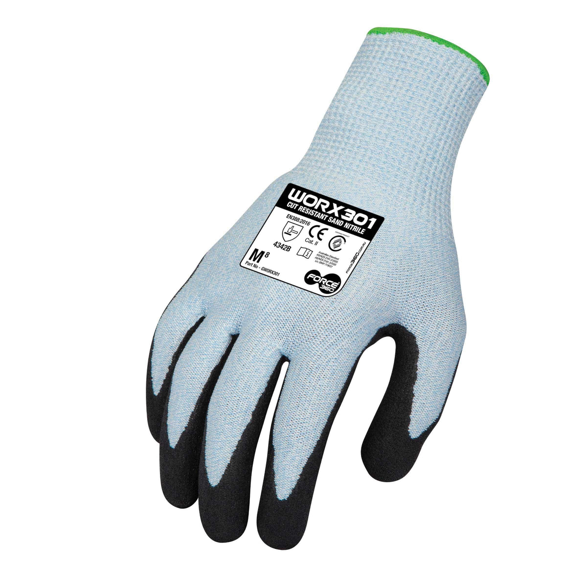 Force 360 Cut Resistant Sand Nitrile Synthetics Gloves (Carton of 144 Pairs) (GWORX301) - Ace Workwear