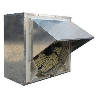 Fanmaster Industrial Wall Louvered Fan 600mm 1.1KW (IWLF6-11-6) - Ace Workwear