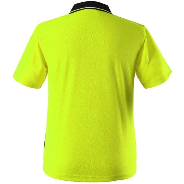 Tradesman Hi Vis Short Sleeve Micromesh Polo Shirt (P52)