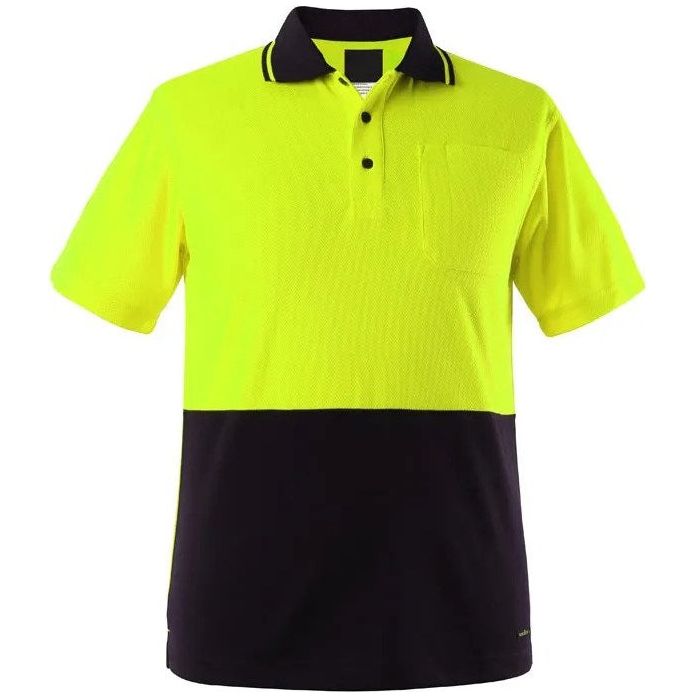 Tradesman Hi Vis Short Sleeve Micromesh Polo Shirt (P52)