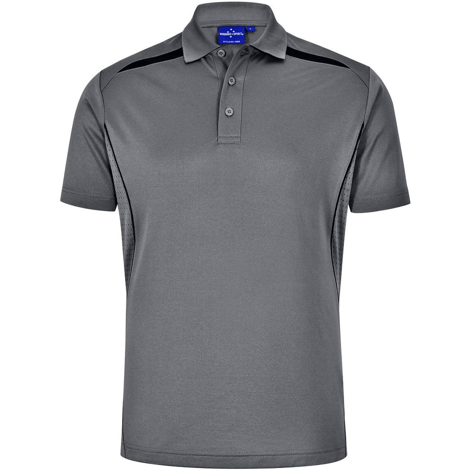 Winning Spirit Mens Sustainable Poly/Cotton Contrast Short Sleeve Polo (PS93)