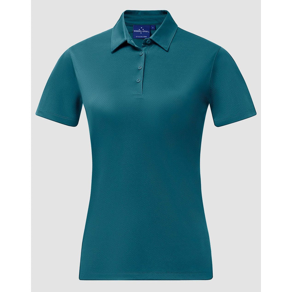 Winning Spirit Ladies Sustainable Jacquard Knit Polo (PS96)