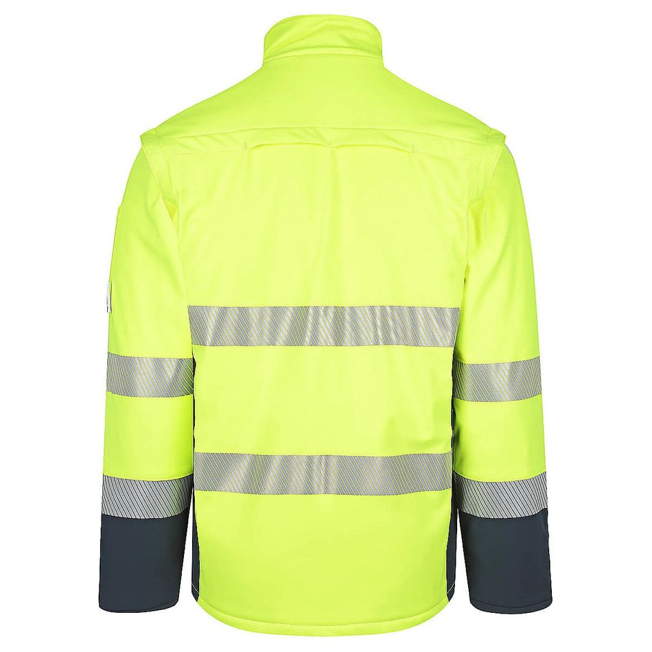 Badger Hi-Vis (D+N) Winta 2 in 1 Softshell Jacket (S12J) (Pre Order)