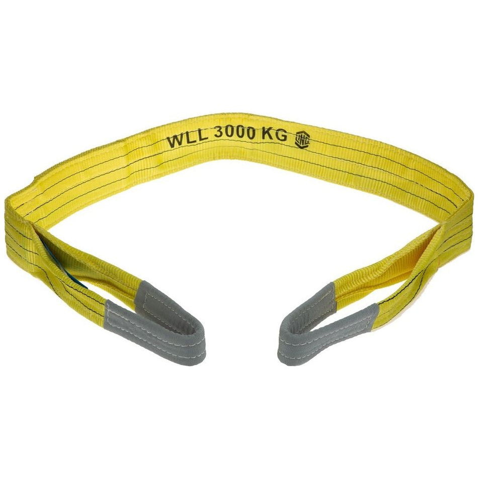 LINQ Sling Flat 8:1 WLL Polyester 3 Tonne x 2 Metre (SF03020) - Ace Workwear