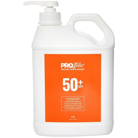 ProChoice Probloc 50+ Sunscreen 2.5L (SS25-50) - Ace Workwear